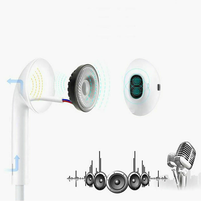 uType C USB-C Earphones Headphones Headsets w/ Mic for Huawei Samsung LG Xiaomi