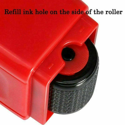 ID Identity Theft Protection Roller Stamp 2Pcs - Guard Your Identity Information