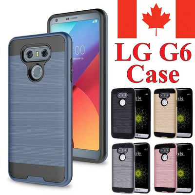 For LG G6 Case - Dual Layer Ultra Hybrid Shockproof Protective Hard Cover