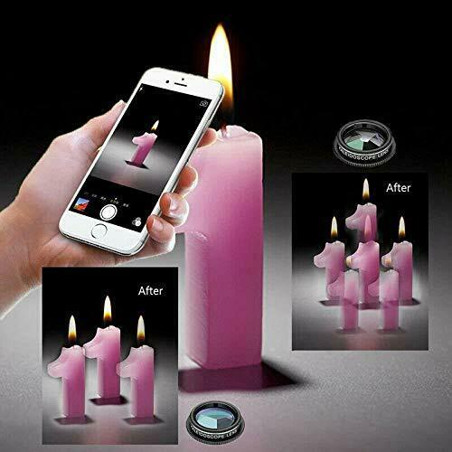 Phone Camera Lens 10 in 1 Cell Phone Lens Kit Macro Lens for iPhone and Android