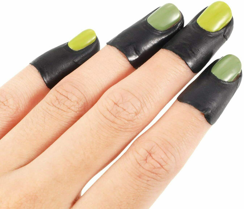 20 Pcs NAIL PAINT Shield Elastic Masking Tape Peel off Bandage Protector BLUE