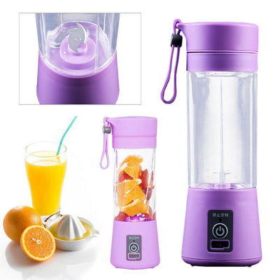 Portable Juice Shaker Blender Bottle  USB Electric Fruit Juicer Maker Gift