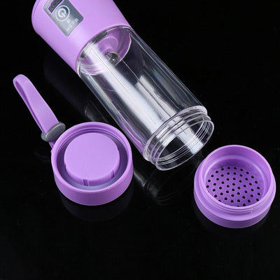 Portable Juice Shaker Blender Bottle  USB Electric Fruit Juicer Maker Gift