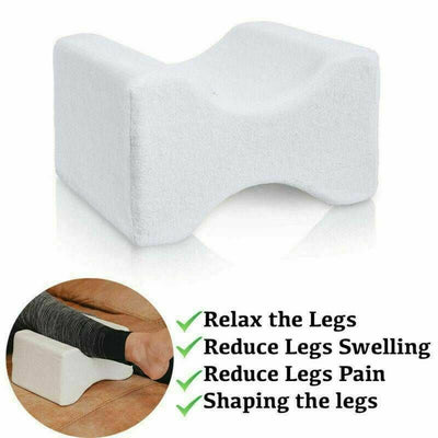 Memory Foam Knee Pillow Orthopedic Adjustable Pain relief for Sciatica Nerve
