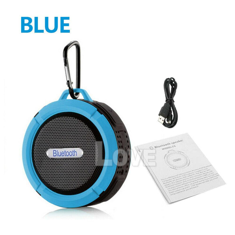 Waterproof wireless bluetooth speakers handsfree mic bathroom shower speaker