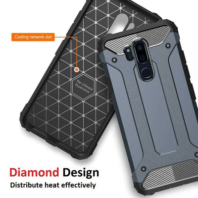 For LG G6 Case - Shockproof Heavy Duty Hybrid Dual Layer Hard Armor Cover