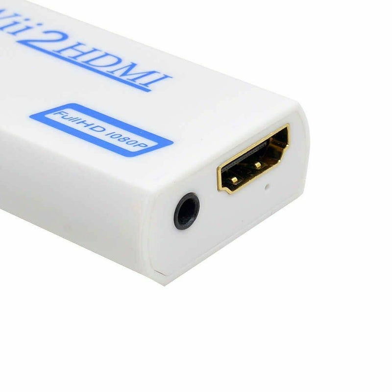 Practical Wii to HDMI Converter Adapter Supports All Wii Display Modes 1080HD CA