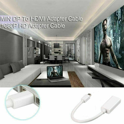 Mini Display Port to HDMI Adapter Thunderbolt DP Cable for MacBook Pro Air Mac