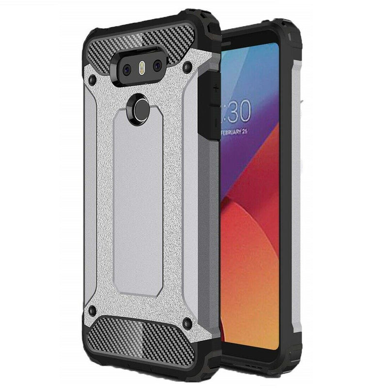 For LG G6 Case - Shockproof Heavy Duty Hybrid Dual Layer Hard Armor Cover