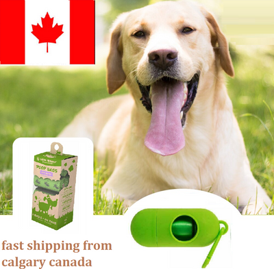 NEW Plastic Pet Dog Poop Bag Capsule Type Cat Waste Garbage Holder Dispenser Bag