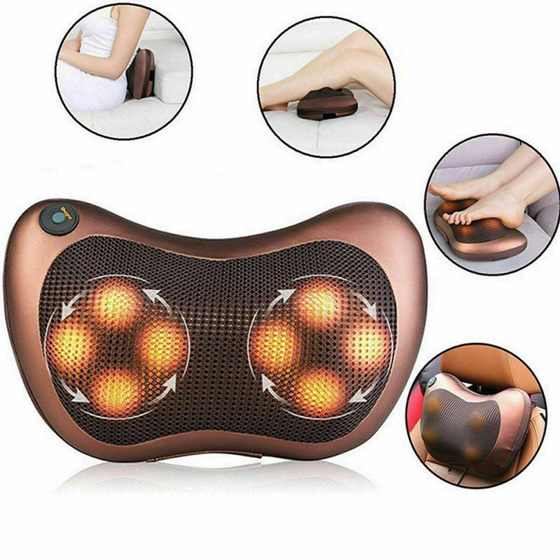 Shiatsu Neck Back Massager for Shoulder, Lower Back, Leg, Foot, Muscle Pain CA