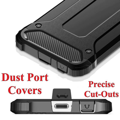 For iPhone 6 & iPhone 6S Case - Dual Layer Hybrid Shockproof Hard Armor Cover