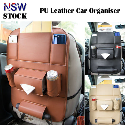 Car Seat Back Organiser Organizer Travel Kid Storage Bag Pocket Pouch Holder