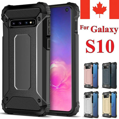 For Samsung Galaxy S10 S10e Case - Tough Heavy Duty Shockproof Hard Armor Cover