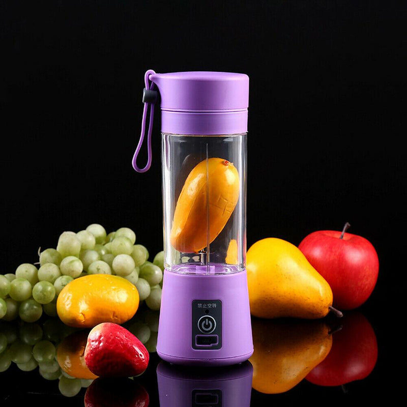 Portable Juice Shaker Blender Bottle  USB Electric Fruit Juicer Maker Gift