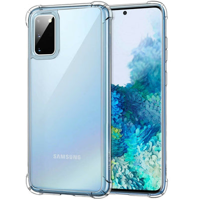 For Samsung Galaxy S21 S20 Ultra S10 S9 Plus A8 A5 Clear Bumper Case TPU Cover