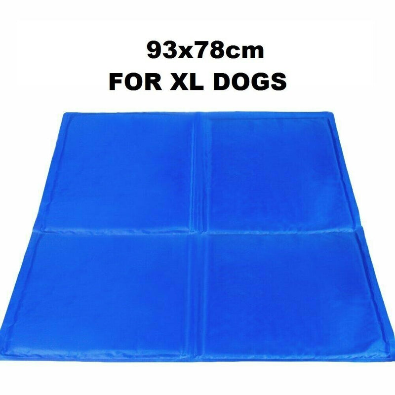 Dogs Cats Self Cooling Gel Mat Cool Mat Pet Pad Mattress Indoor Bed Summer