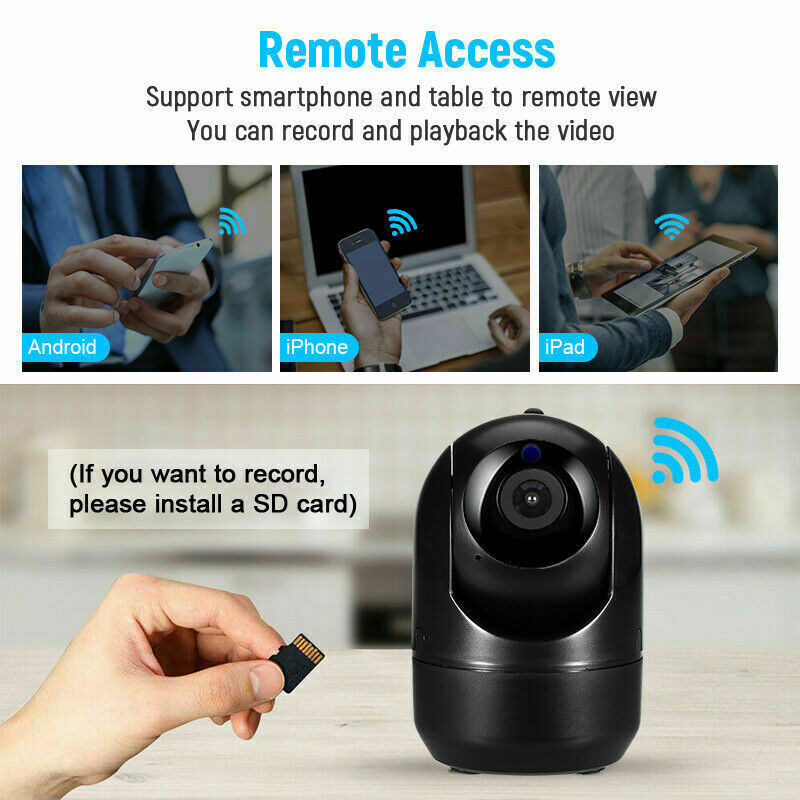 1080P WIFI IP Security Camera Wireless Indoor CCTV System Home Baby Pet Monitor