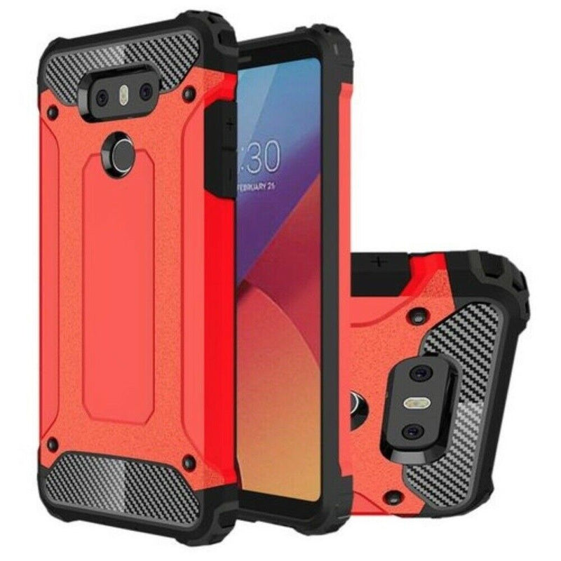 For LG G6 Case - Shockproof Heavy Duty Hybrid Dual Layer Hard Armor Cover