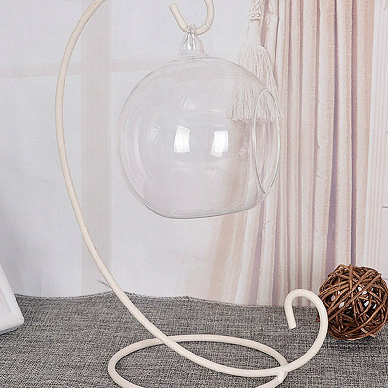 Hanging Glass Ball Vase Flower Planter Pot Terrarium Container Home Garden Decor