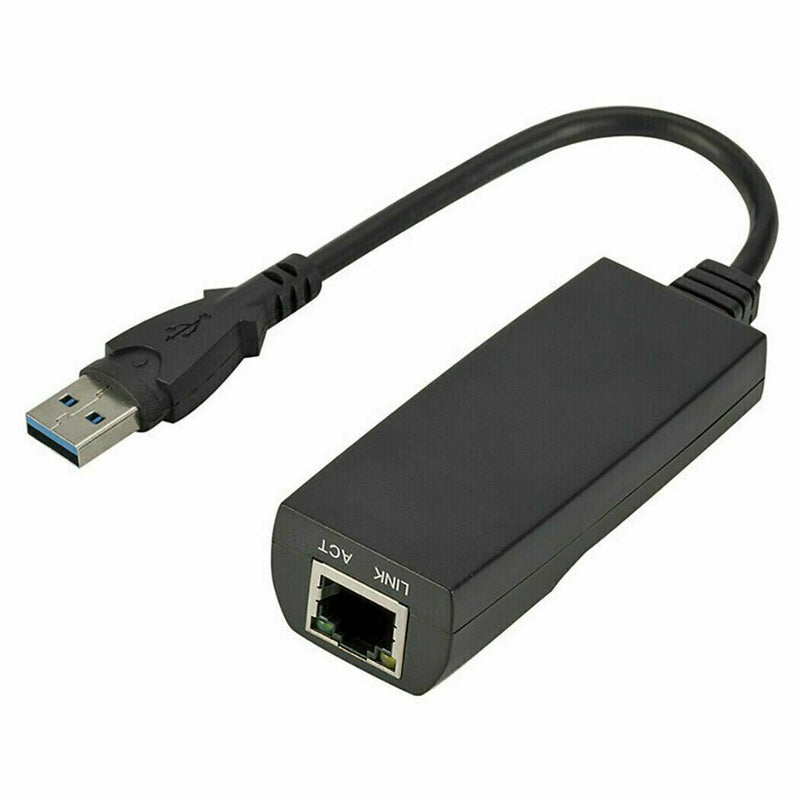 USB 3.0 to Ethernet Adapter 10/100/1000 Mbps Network RJ45 LAN for PC Laptop Mac