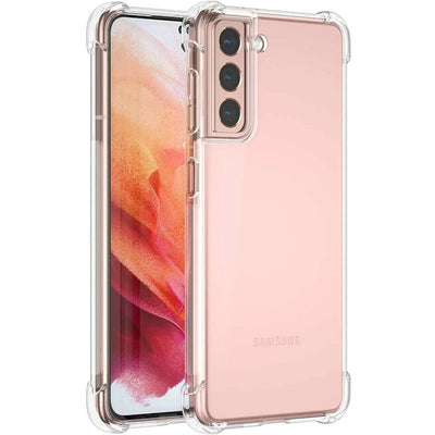 For Samsung Galaxy S21 S20 Ultra S10 S9 Plus A8 A5 Clear Bumper Case TPU Cover