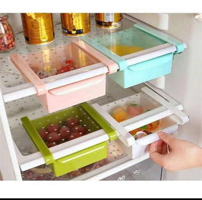 Refrigerator Food Egg Storage Box Rack Fridge Drawer Shelf Kitchen Organizer CA