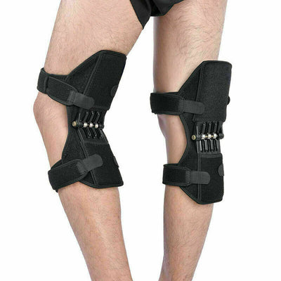 2PCS Power Spring Knee Pads brace Leg Support Rebound Lift Stabilizer Joint New