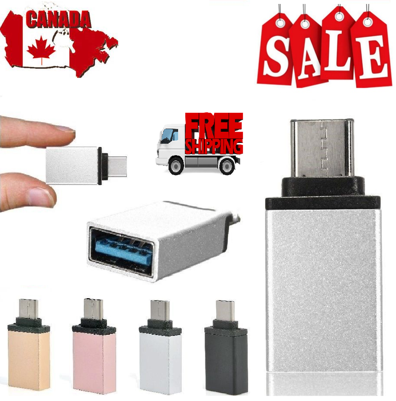 New USB 3.1 Type C Male to USB 3.0  Female Converter USB-C Adapter Data transfer