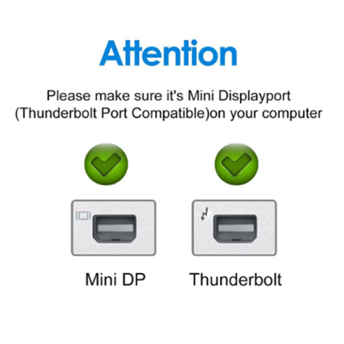 Mini DisplayPort to DVI Adapter Display Port DP For McBook Pro Air Thunderbolt