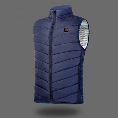 Heated Jacket Men Coat Intelligent USB Electric Warm Winter Thermal Vest