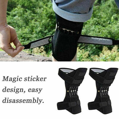 2PCS Power Spring Knee Pads brace Leg Support Rebound Lift Stabilizer Joint New