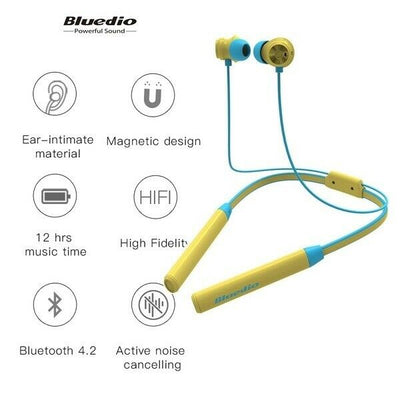 Bluedio TN Bluetoot Earphones Wireless Headset  Samsung Galaxy S20 S10 S9 Plus