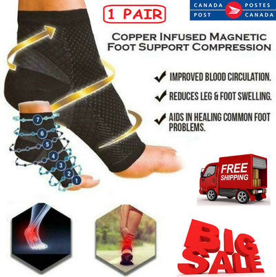 Foot Angel Compression Sock Foot Sleeve Plantar Arthritis Sore Achy Anti Brace