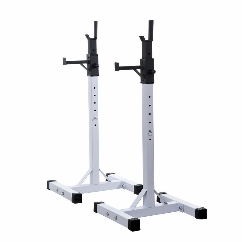 Squat Rack Weight Liftting Stand Fitness Home GYM Weight Strength Exercise