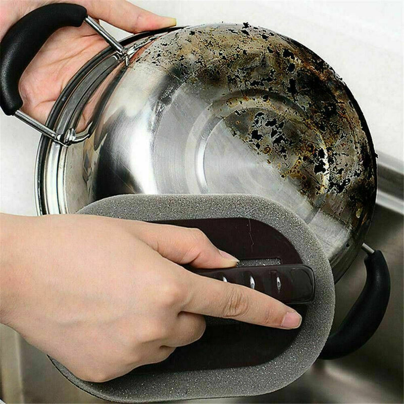 Hot Sell Magic Emery Sponge Brush Eraser Cleaner Kitchen Rust Cleaning Tools CA