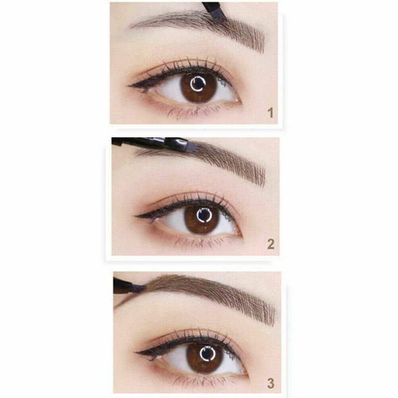 Microblading Eyebrow Pen Eyebrow Tattoo Pen Creates Natural Makeup Fork Tip