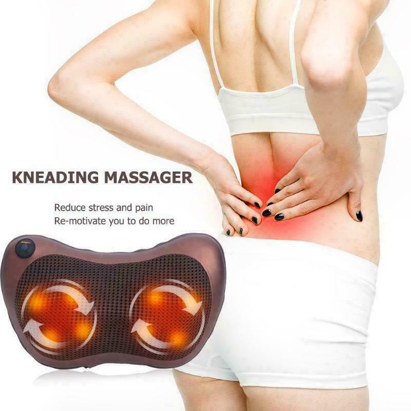 Shiatsu Neck Back Massager for Shoulder, Lower Back, Leg, Foot, Muscle Pain CA