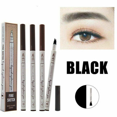 Microblading Eyebrow Pen Eyebrow Tattoo Pen Creates Natural Makeup Fork Tip