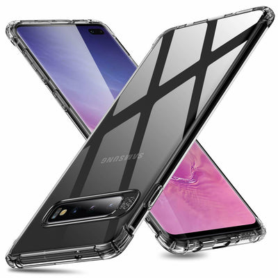 For Samsung Galaxy S21 S20 Ultra S10 S9 Plus A8 A5 Clear Bumper Case TPU Cover