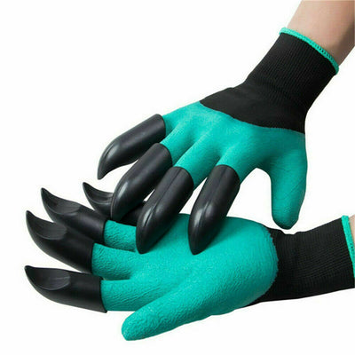 Garden Gloves with Claws for Digging Planting Gardening ABS Tool for Home Pot