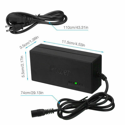 12-24V Universal Adjustable Power Supply Charger Adapter For Notebook Laptop CA