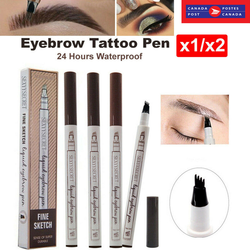 Waterproof Eyebrow Pencil Eye Brow Eyeliner Pen Enhancer Makeup Cosmetic Tool