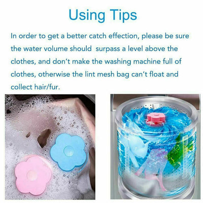 Washing Machine Floating Pet Fur Catcher Ball Laundry Hair Lint Remover Tool