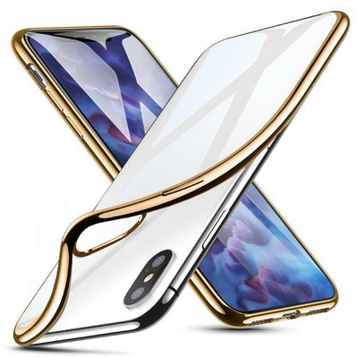 Premium Chrome Electroplate Cover Case For iPhone SE 6 7 8 Plus X XR 11 Pro Max