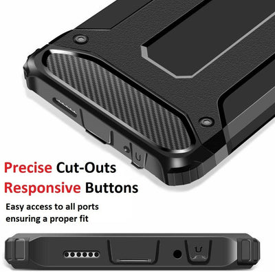 For Huawei P20 / Pro Lite Case - Dual Layer Hybrid Shockproof Hard Armor Cover