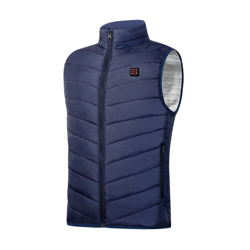 Heated Jacket Men Coat Intelligent USB Electric Warm Winter Thermal Vest