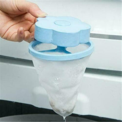 Floating Pet Fur Catcher Laundry Lint Pet Hair Remover For Washing Machine Pouch