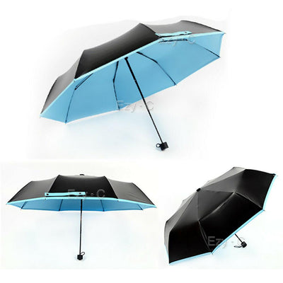 Windproof Upside Down Reverse Umbrella C-Handle Double Layer Inside-Out Inverted