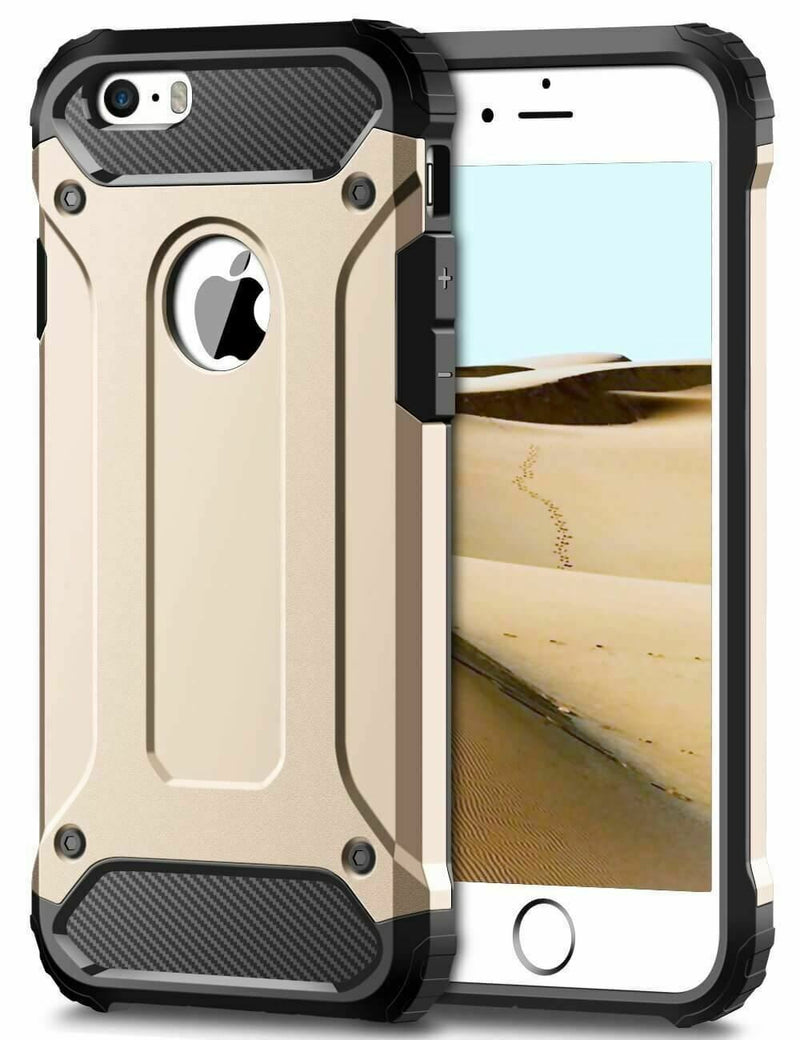 For iPhone 6 & iPhone 6S Case - Dual Layer Hybrid Shockproof Hard Armor Cover